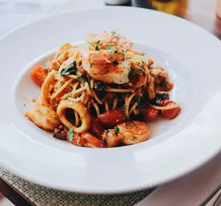 Pâtes Aux Fruits De Mer