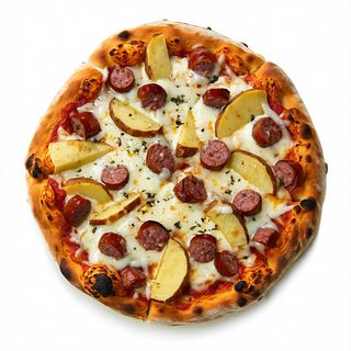 Pizza salsiccia e patate