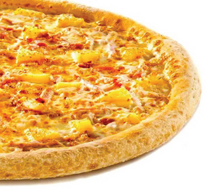 Гавайская на традиционном тесте 30 см 