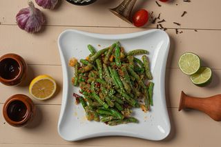 Жареная фасоль по-китайски (280гр)