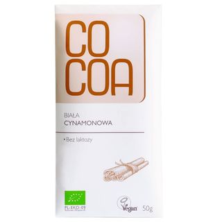 CZEKOLADA CYNAMONOWA BIO 50 g - COCOA