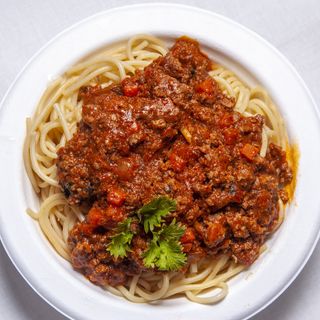 Spaguetti à la bolognaise 