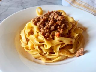 Fettuccine al ragù
