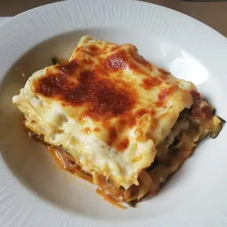 Lasaña casera de verduras
