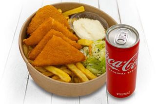 Pohovani sir i Coca-Cola