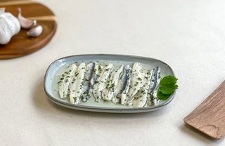 Boquerones en vinagre ( 1 ración )