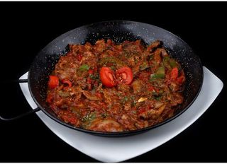 Tapas Filete trenera verduras & Coca Cola