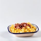 Mac'n'Cheese with crispy bacon(220г)