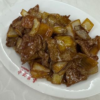 Carne de Vaca com Molho de Ostra