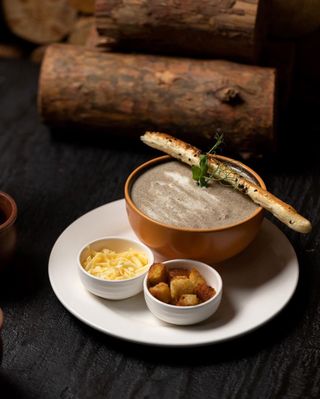 Суп-пюре из грибов