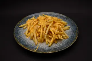 Cartofi prajiti  cu Cheddar