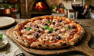 Pizza Catalana (30 Cm.)