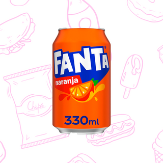Fanta Naranja Lata