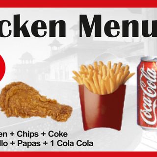 Menú de pollo  1