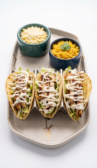Mexican Grilled chicken tacos