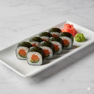 Maki salmon y Aguacate 8uds
