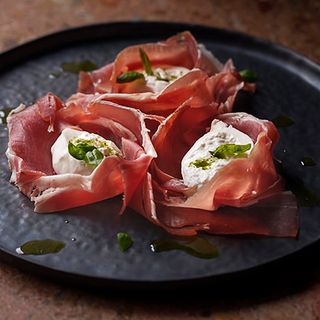 Burrata con Prosciutto crudo di Parma 18 mesi