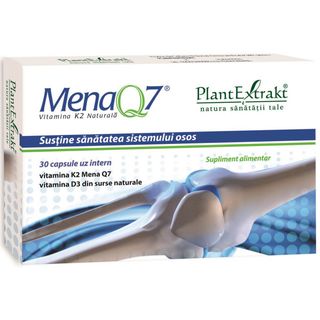 Mena Q7 Vitamina K2 Naturala 30cps