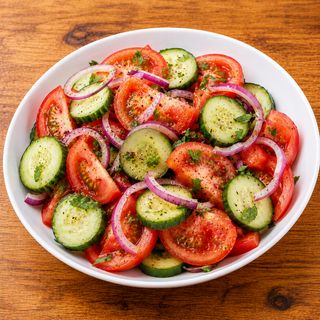 Tomato Cucumber Salad