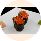 Nigiri De Huevas De Pez Volador (2 Pzs.)