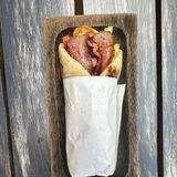 Halloumi Bacon wrap
