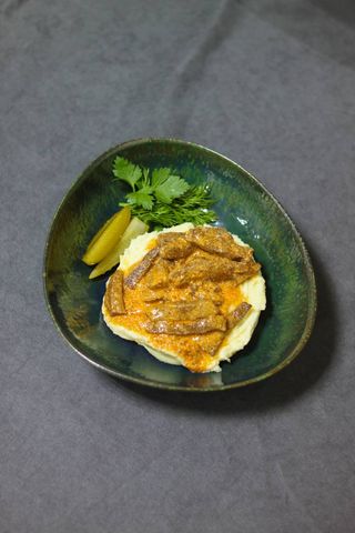 Пюре з біфстроганов (200/150г)