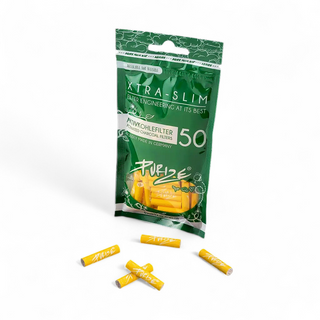 Filtry z węglem aktywnym Purize Xtra Slim 6mm Yellow (50 sztuk)