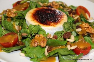 Ensalada De Queso De Cabra