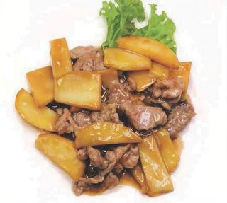 124. Manzo saltato con patate