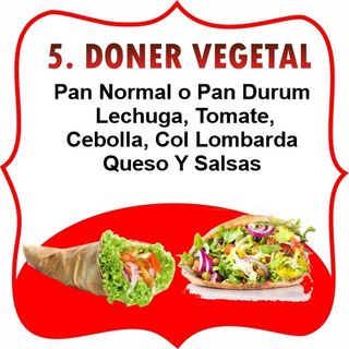 Doner Vegetal (Grande)