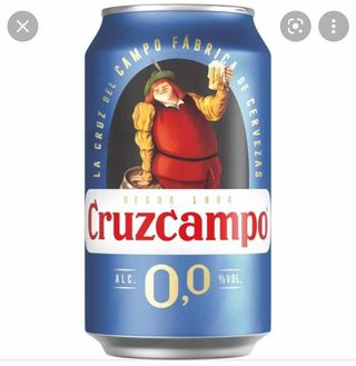 Cerveza Cruz Campo Sin (330 ml.)