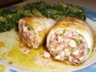 Lignje punjene gamborima 500g