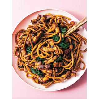 Shanghai Pasta with Mixed Meat
