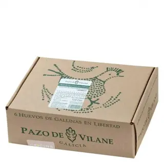 Huevos Camperos Pazo de Vilane Blister 6 Uds.