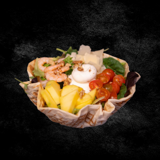 Componi la tua insalatona su base di tortilla