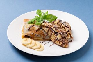 Naleśniki z czekoladą i bananem 2 szt.