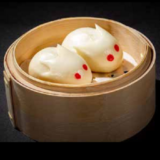 22 Bao con crema all'uovo 4 pezzi
