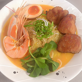 EBI KUSHI karaage ramen 