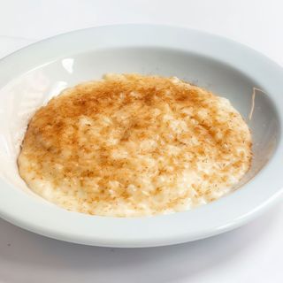 Arroz Con Leche  De Caserío Y Azúcar Tostado