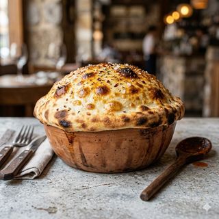 Orecchiette vulcano pasta con marisco