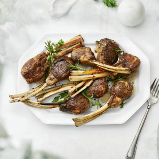 Lamb Chops With Chips (2 Pieces)