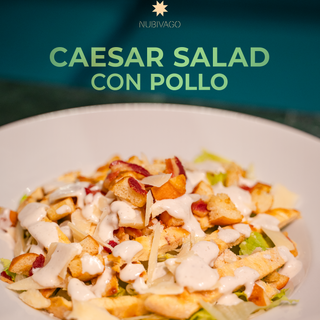 Caesar salad con pollo 