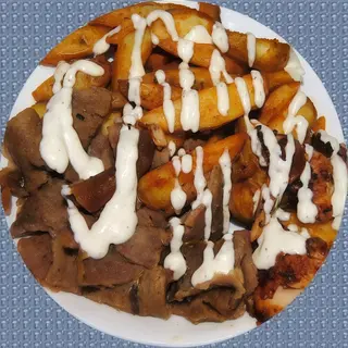 Patatas Deluxe Con Carne Medianas