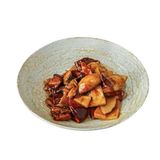 Setas Con Bambú Salteadas Variadas