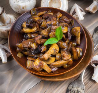 Pulao Con Champiñones