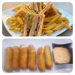 Combo Club Burguer Con Tequeños