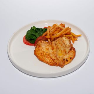 Pileći file ćuspajz sa pireom