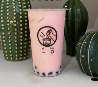 Bubble Tea Fresa (sin teina) 