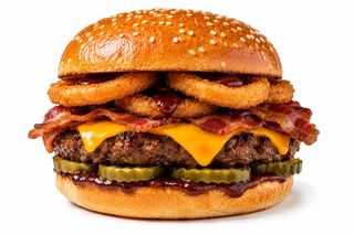 Barbeque bacon king Burger