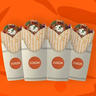 4 Wrap Durum au choix